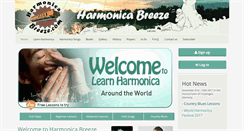 Desktop Screenshot of harmonicabreeze.com